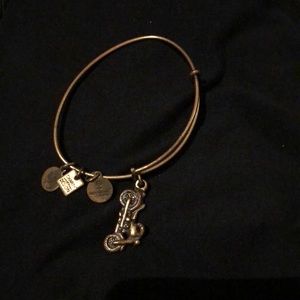 Gold motorcycle Alex and Ani